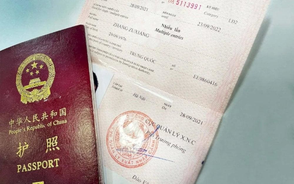 Trong visa sẽ thể hiện đầy đủ các thông tin về ngày cấp, thời hạn, số lần nhập cảnh (Nguồn: Visa Worlds)